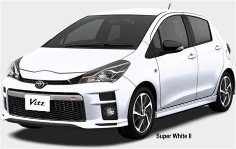 New Toyota Vitz GR-Sport Body colors, Full variation of exterior ...