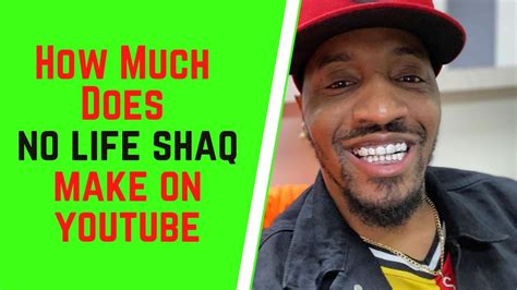 How Much Does No Life Shaq Make On YouTube - YouTube