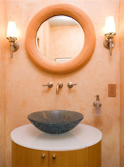 Peach Bathroom, Small Bathroom Sinks, Wall Mounted Bathroom Sinks ...