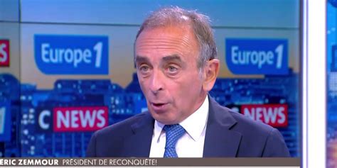 Éric Zemmour : «Je n'ai pas vocation à aller à toutes les élections»