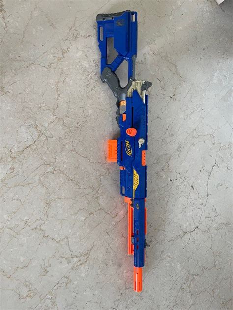 Nerf Longstrike Blaster, Hobbies & Toys, Toys & Games on Carousell