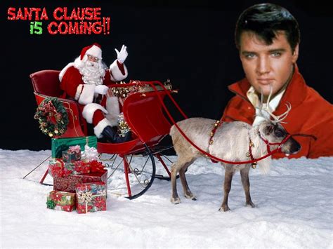 Christmas Elvis - Elvis Presley Wallpaper (27750457) - Fanpop