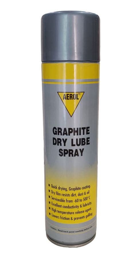 Graphite Dry Lubricant Spray | Industrial MRO | Aerol®