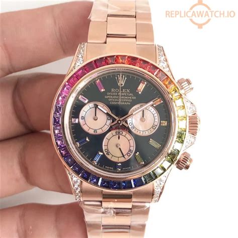 Replica Rolex Daytona Cosmograph Rainbow 116595RBOW