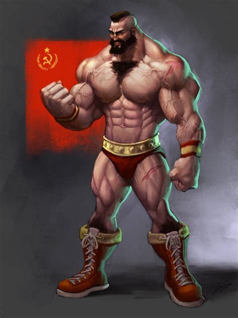 ArtStation - CDC street fighter- Zangief, Jesús Medina | Street fighter characters, Street ...