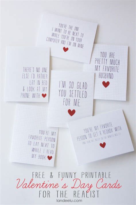 54 Funny and Free Valentine's Day Cards You Can Print