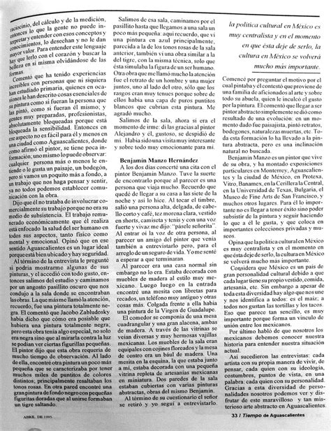 Archivo Colectivo: 1995-04-01 /// Dos pintores abstractos en Aguascalientes_ Martínez Rendón y ...