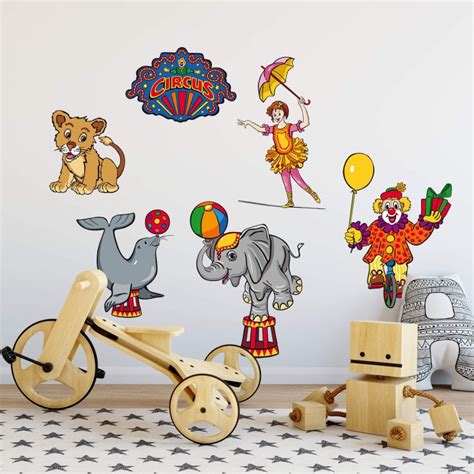 Circus Set Wall sticker | wall-art.com