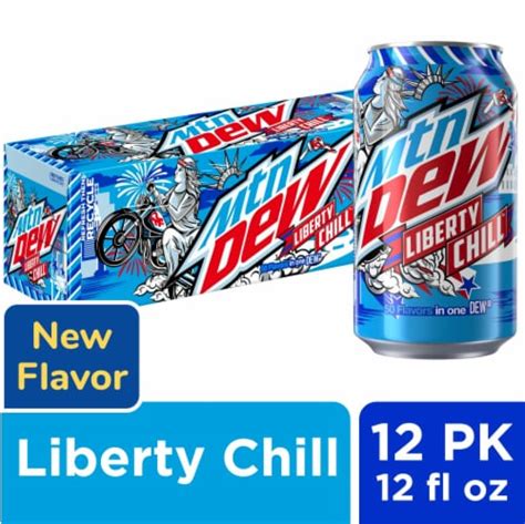 Mountain Dew® Liberty Chill Soda Cans, 12 pk / 12 fl oz - Kroger