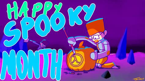 Happy spooky month! (also spooky prooomoo) by tscoct on Newgrounds