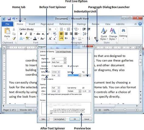 Word - Indent Paragraphs in Word - Tutorial Desk