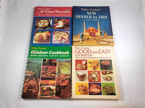 Vintage Betty Crocker Cookbook Editions