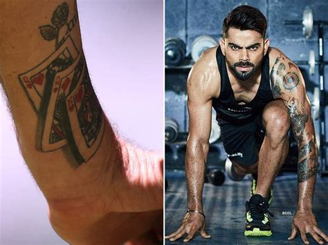 Virat Kohli Arm Tattoo