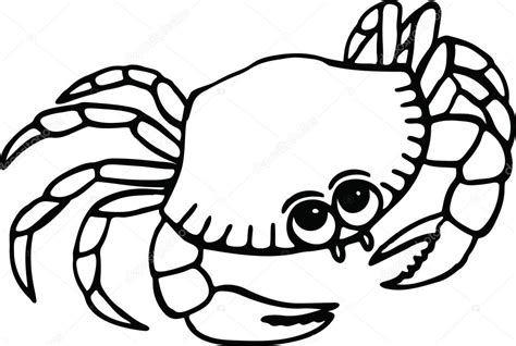 Crab Outline Drawing | Free download on ClipArtMag