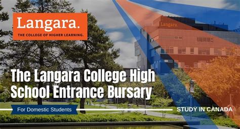 The Langara College High School Entrance Bursary in Canada ...