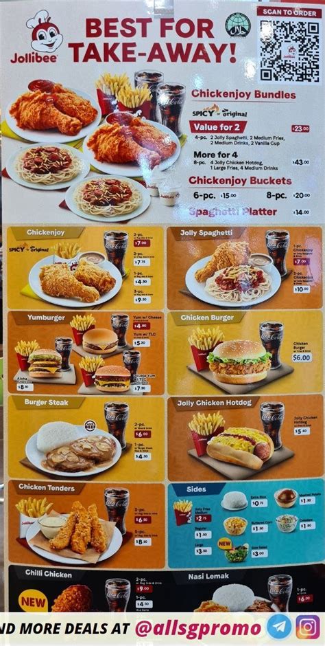 Jollibee Breakfast Menu 2022