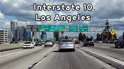 Interstate 10 East - Los Angeles, California - LA Freeways - 2020/03/08 - YouTube