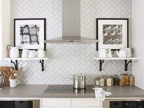 Shake it Up: 7 Creative New Ways to Lay Subway Tile | Herringbone subway tile, Beveled subway ...