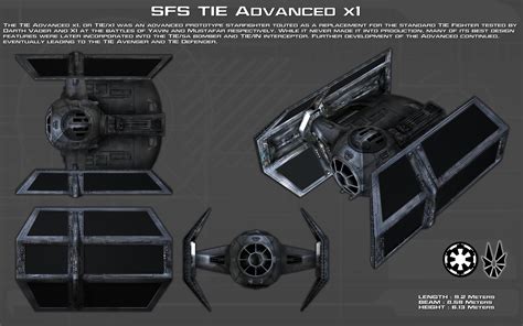 TIE Advanced X1 ortho [New] by unusualsuspex on DeviantArt