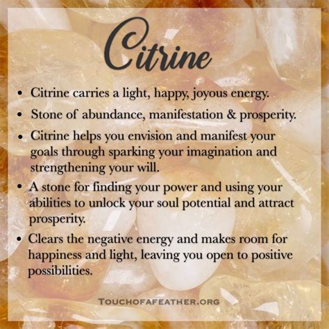 Citrine - | Spiritual crystals, Crystals healing properties, Citrine crystal meaning