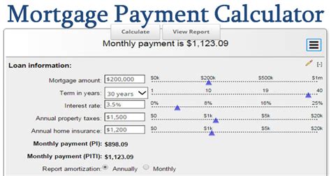 Mortgage Payment Calculator - Calculate Your Ideal Payment