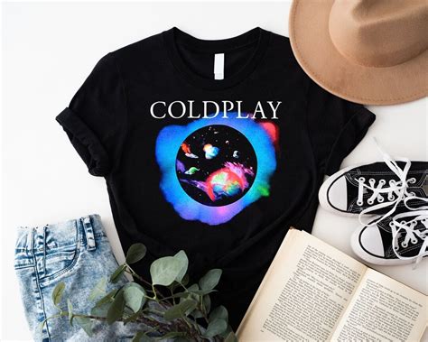 Coldplay Shirt Coldplay Merch Coldplay Tour 2023 Shirt Band - Etsy