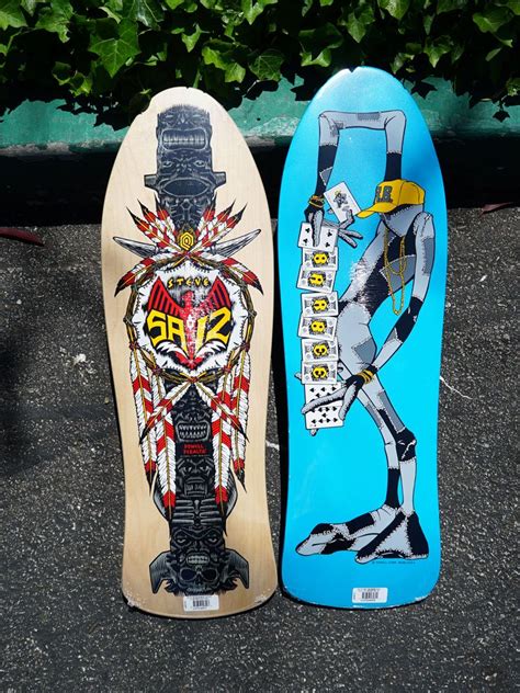 Powell-Peralta Steve Saiz & Ray Barbee Classic Skateboards | Old school skateboards, Classic ...