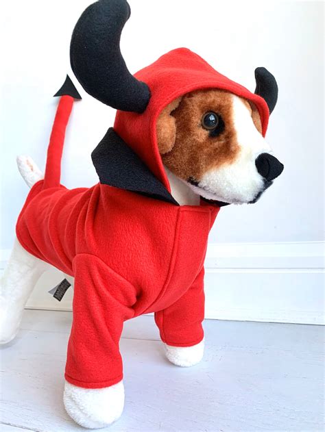 Devil Costume Dog Halloween Costume Halloween Costume Dog - Etsy