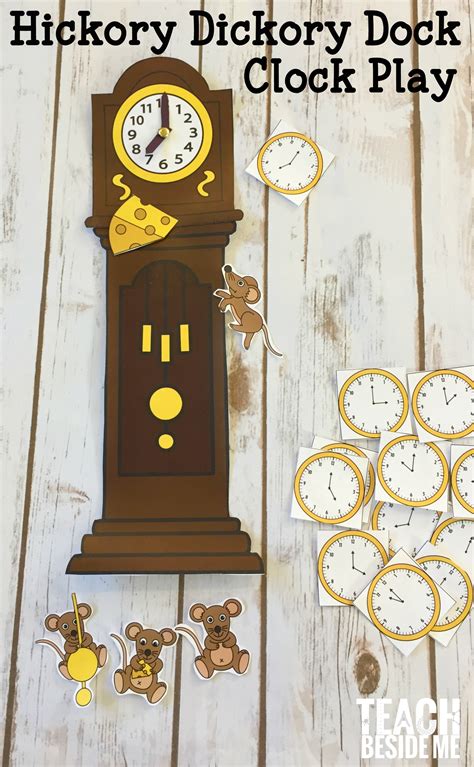 Hickory Dickory Dock Clock Play - Teach Beside Me