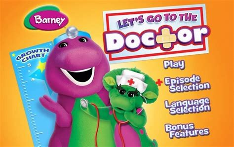 Barney-Lets-Go-To-The-Doctor-635x400 - Six Pack Mom