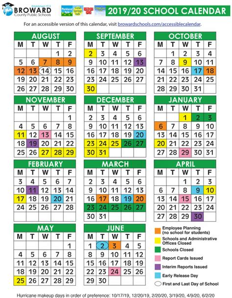 Broward County School Calendar 2021-22 | Important Update