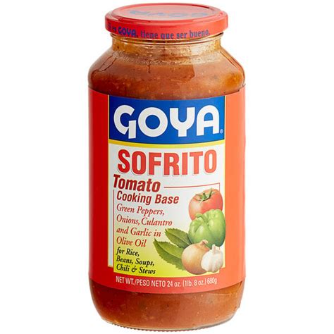 Goya Sofrito Tomato Cooking Base: 24 oz. (12/Case)