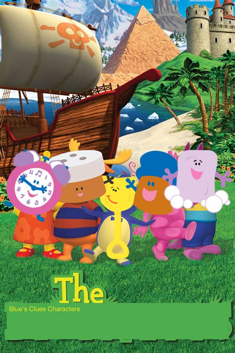 The Blue's Clues Characters (The Backyardigans) | Scratchpad III Wiki ...