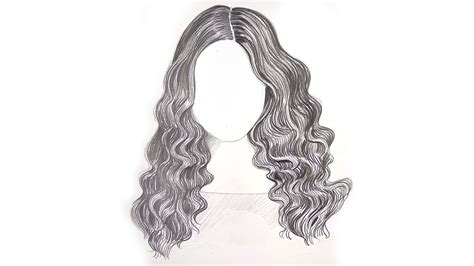 How To Draw Long Curly Hair - Headassistance3