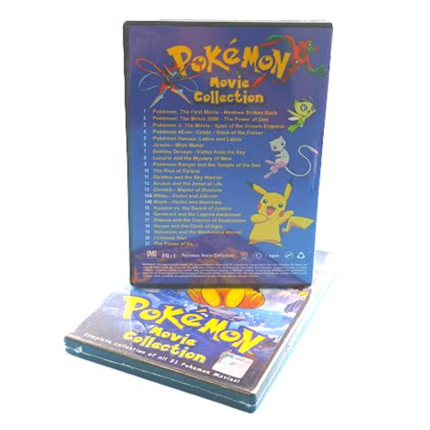 DVD Pokemon 21 In 1 Movies Collection English Dubbed Anime DVD *SKCT ...