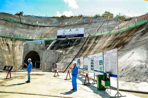 LOOK: Ongoing construction of Kaliwa Dam Project-Tunnel Outlet Portal ...