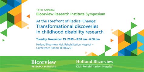 2019 - 14th Annual BRI Symposium | Holland Bloorview