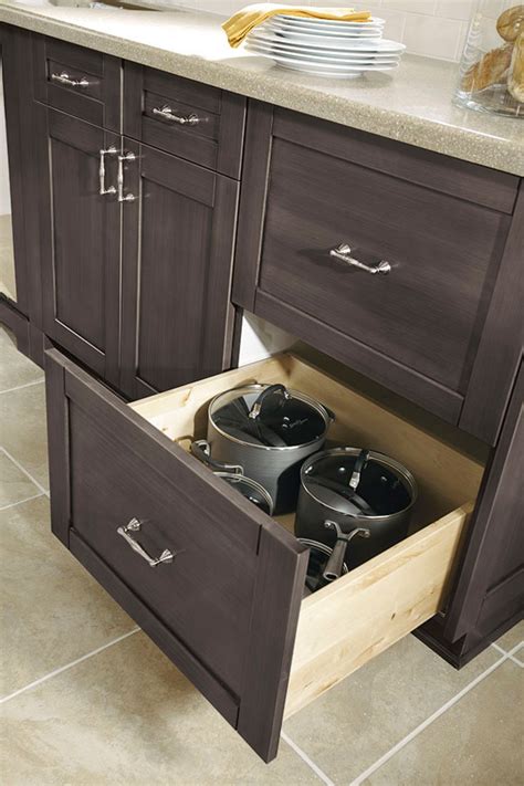 Two Drawer Base Cabinet - Kitchen Craft Cabinetry