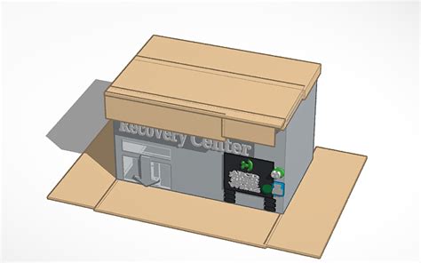 3D design TPOT Recovery Center - Tinkercad