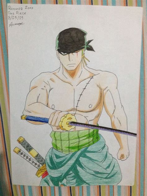 Roronoa Zoro | Anime sketch, Anime drawings, Sketches