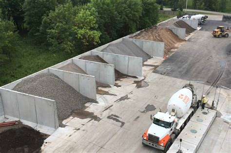 Commodity Sand Salt Storage | Wieser Concrete