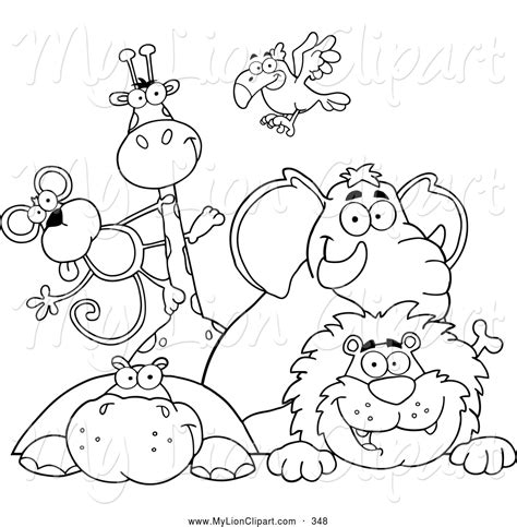 clipart zoo animals black and white 10 free Cliparts | Download images on Clipground 2024