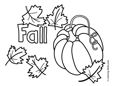 Autumn coloring pages to download and print for free