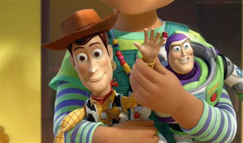 When Woody waves goodbye to Andy and you're emotionally done. | Toy Story GIFs | POPSUGAR ...