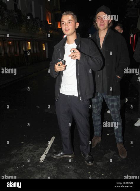 Rafferty Law (Jude Law's son) smoking a cigarette during a night out in ...