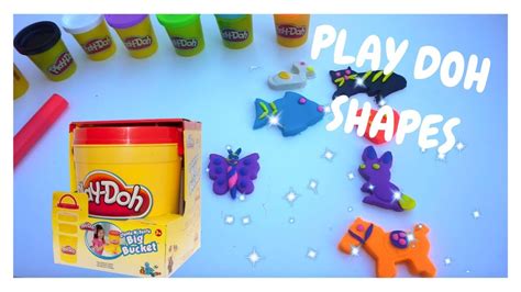 Learn colors and shapes with Play-Doh - YouTube