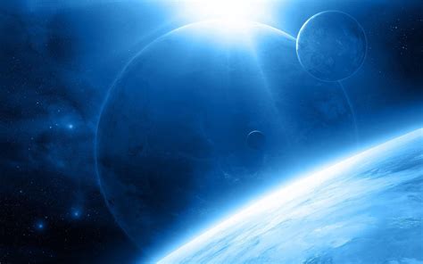 Cool Blue Space Wallpapers - Top Free Cool Blue Space Backgrounds ...