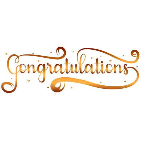 Gold Congratulations Lettering Graduate Sticker With Confetti ...