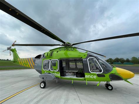 Essex & Herts Air Ambulance replacement ‘green and yellow’ helicopter ...