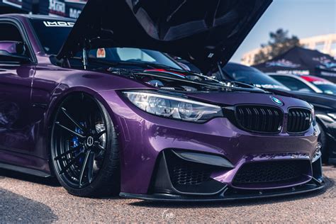 Purple Silk BMW M3 at Big SoCal Euro 2018 : r/BMW